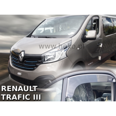 Дефлекторы боковых окон (короткие) Heko для Renault Trafic III (2014-) бренд – Team HEKO главное фото